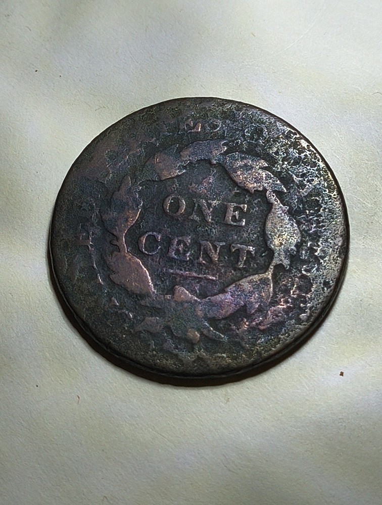 1827 Coronet Head Large Cent