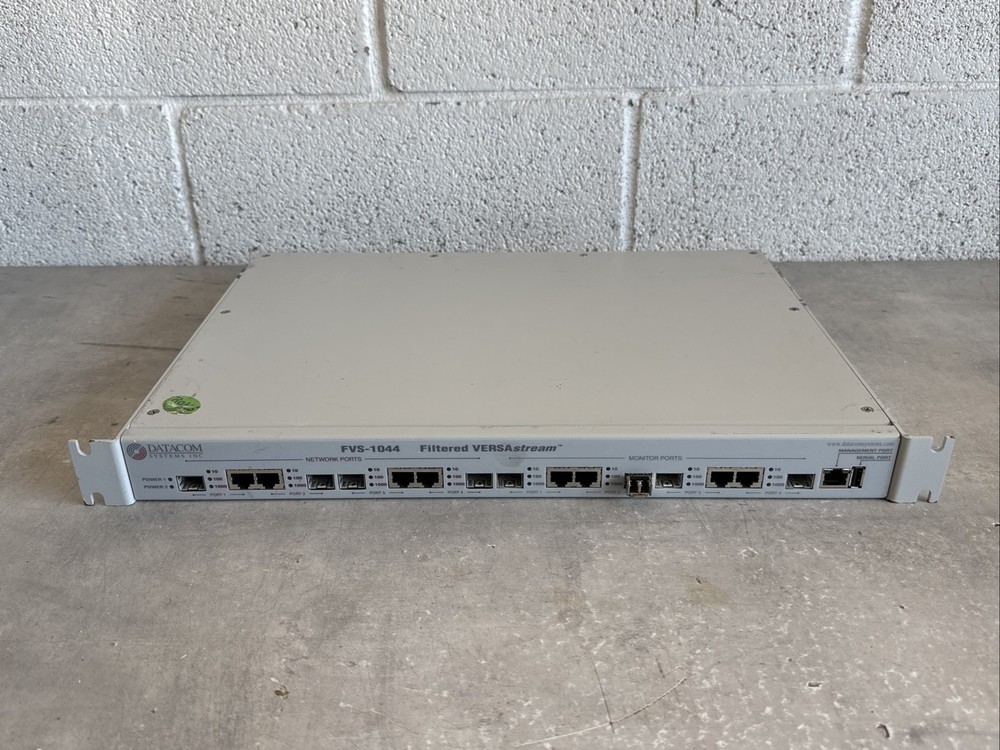 Datacom Systems FVS-1044 Filtered Verastream DATA Access Switch