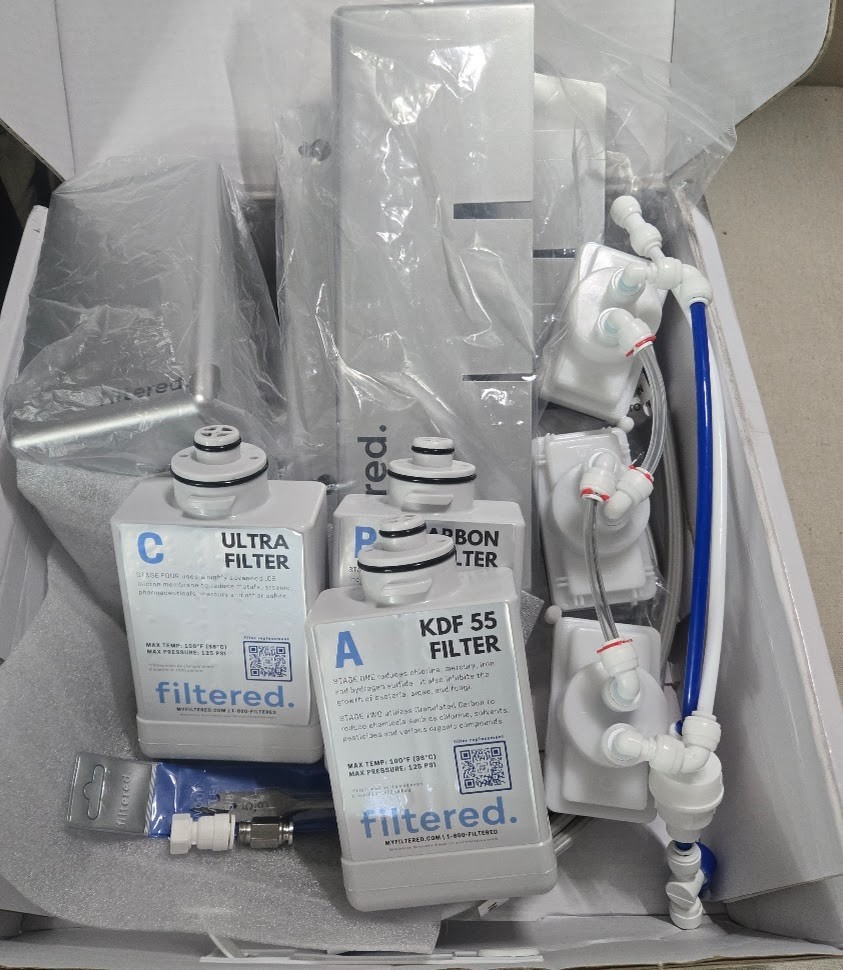 Inline Water Filter System For Refrigerators and Ice Makers - Easy Install