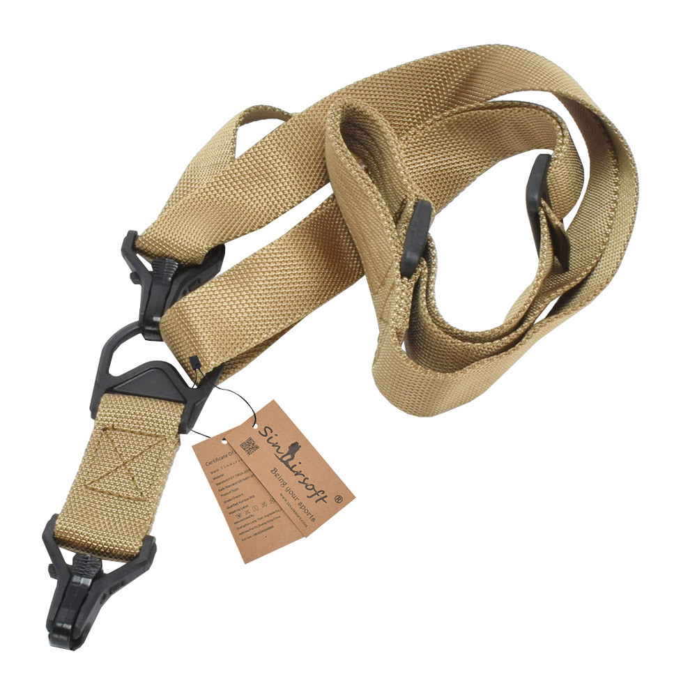 Tactical 2 Two Point Rifle Sling Multi-function Multimission Quick Release strap