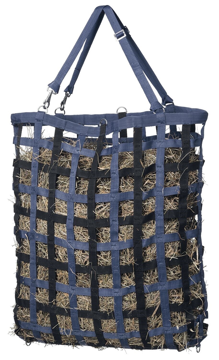 Slow Feeder Nylon Web Hay Feed Net - 2" x 2" Openings - 33" Long