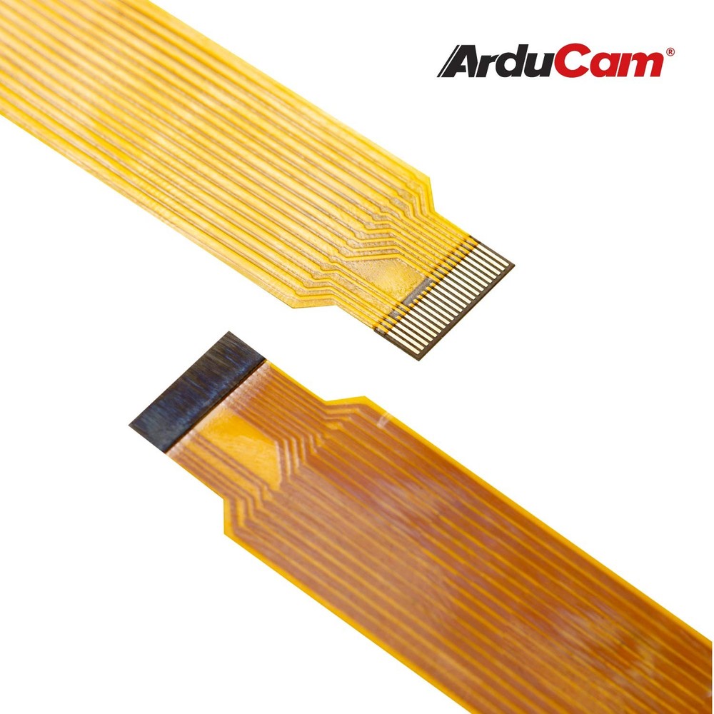 for Raspberry Pi Zero Camera Cable Set 2 Pack 11.8" 30cm Ribbon Flex Extensio...