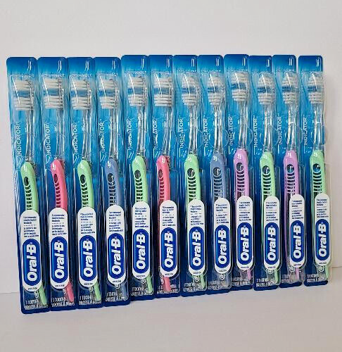 (12) Oral B Indicator 35 Compact Soft Manual Toothbrushes BEST PRICE ONLINE!!