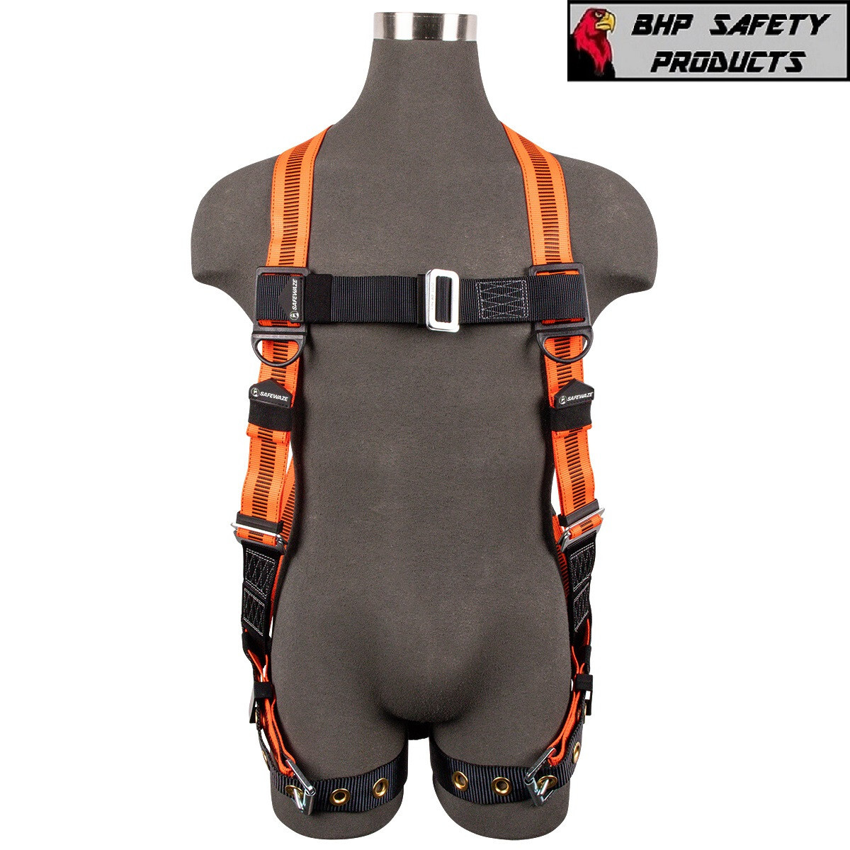 Safety Harness 1D Ring Fall Protection Full Body Treestand Harness System ANSI