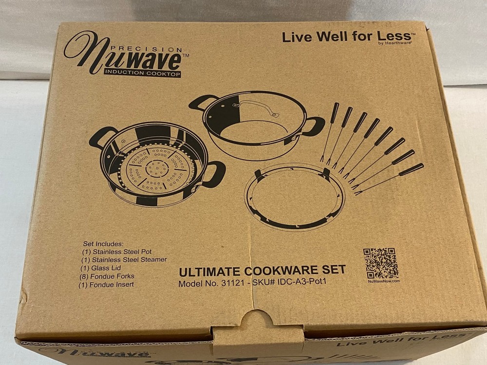 NEW Nuwave Precision Ultimate Cookware Set Model #31121