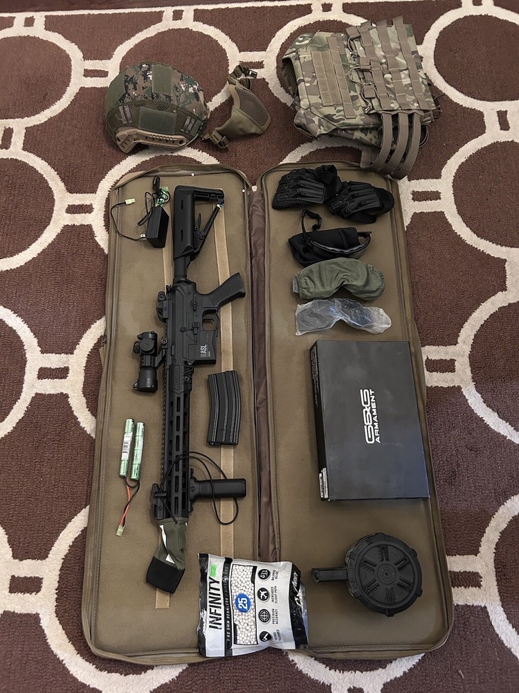 FULL AIRSOFT STARTER KIT (check full description)