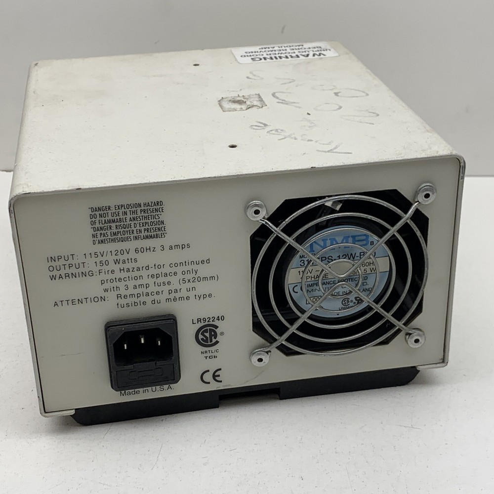 Fostec DDL 20500.2 Fiber Optic Light Source Illuminator 150W ~~ NEEDS BULB ~~