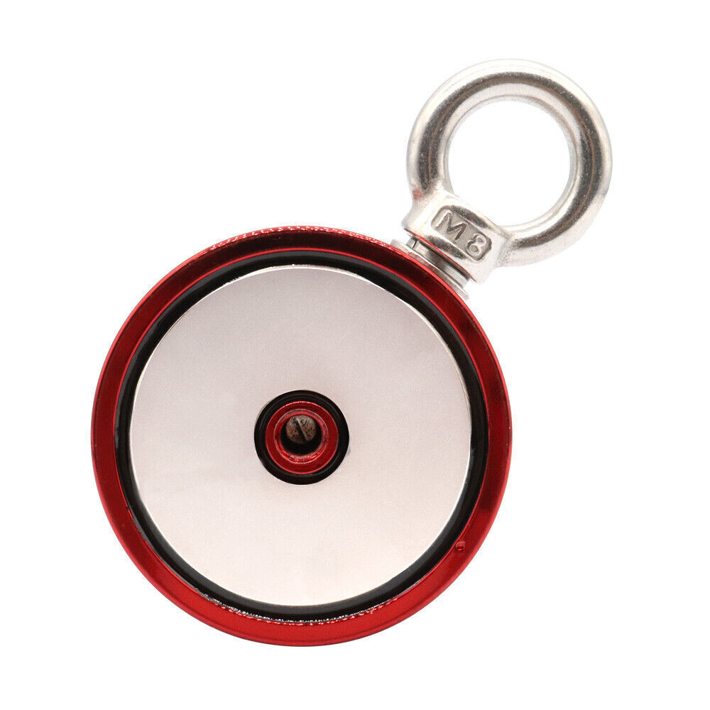 Fishing Magnet Kit Up To 2000lbs Pull Force Super Strong Neodymium +33ft Rope