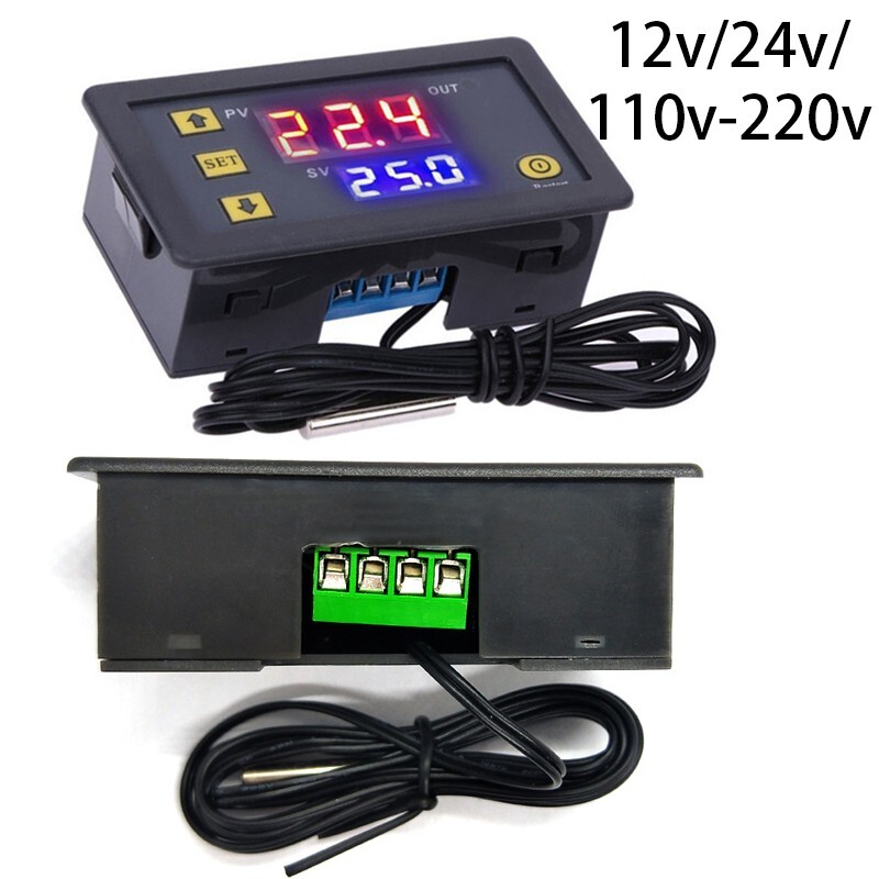 Digital Temperature Controller Thermostat Control Switch Regulator 12V/24V/220V