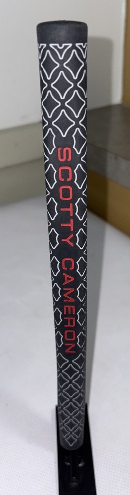 Scotty Cameron Pistolini Plus Gray/Red Textured PRO PULL