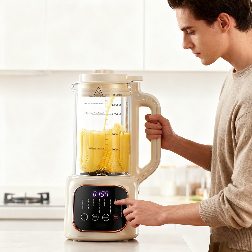 54oz Nut Milk Maker Machine, 10in1 Automatic Plant Based Milk Maker 6H Keep Warm