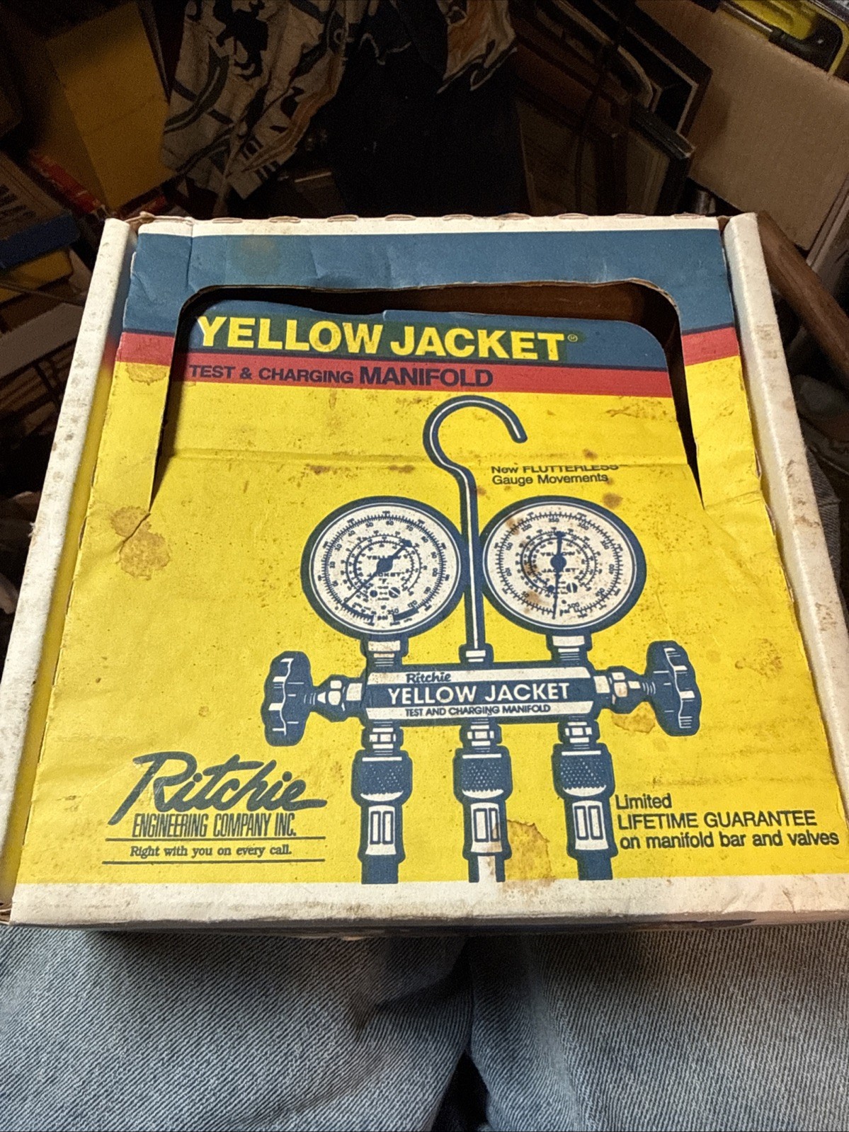 Yellow Jacket 41215 Testing & Charging Manifold Gauges  R12 22 502