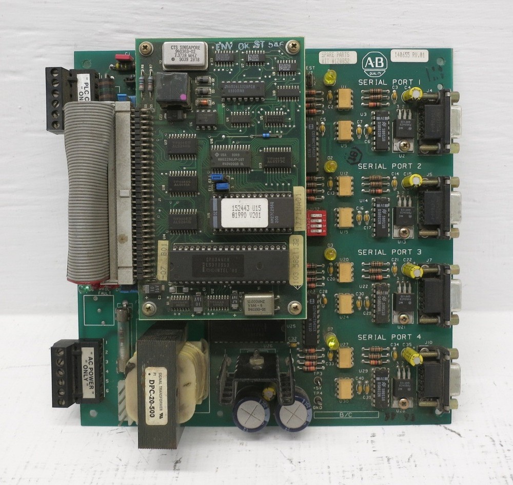 Allen Bradley 140655 Rev 01 Remote Interface PCB Control Board SP# 120852