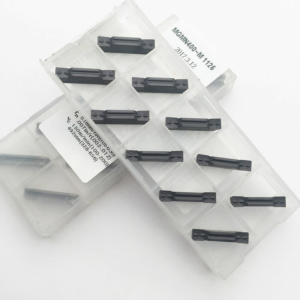 10pcs MGMN400-M 1125 carbide inserts 4mm width cutting inserts TURNING INSERTS