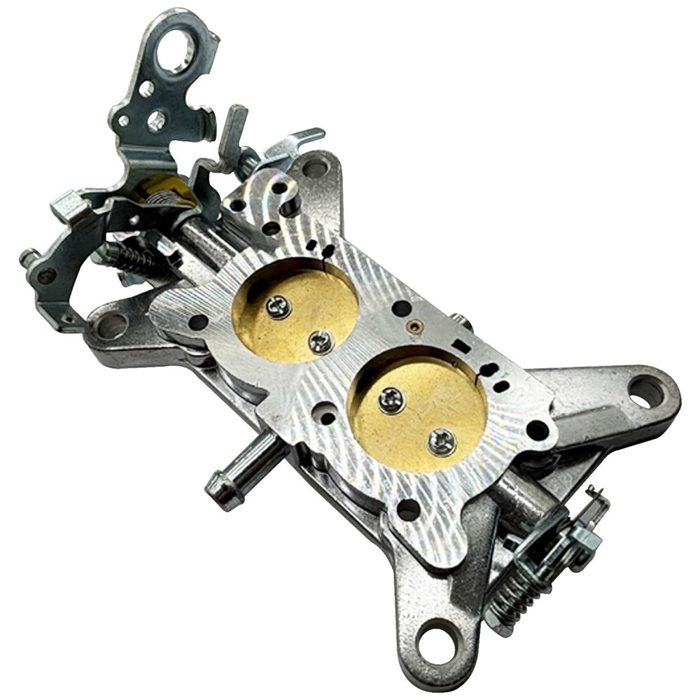 7448 1 1/2" Throttle Plates Replacement for 350 CFM 2 BBL Complete Base Plate...