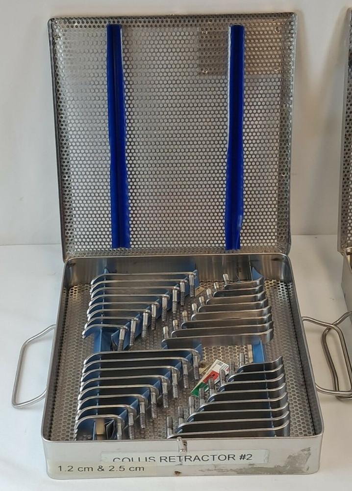 84 Pc. V. Mueller Collis Laminectomy Retractor Blade Set