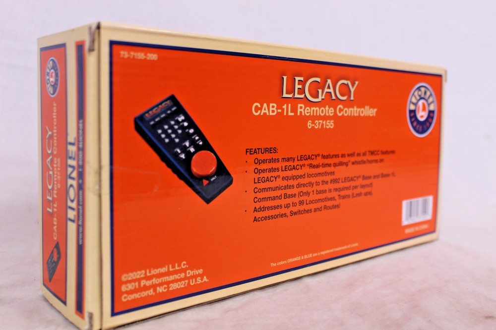 Lionel 6-37155 CAB-1L Remote Controller - New!!