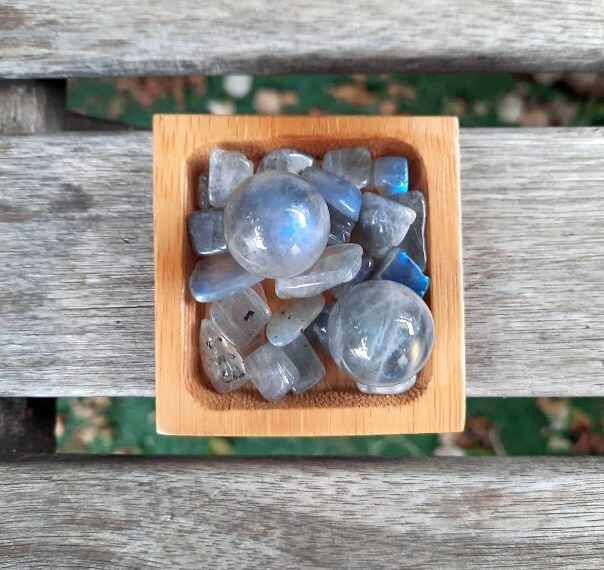 Labradorite Sphere Duo, Transformation, Higher Realm Connection, Full Potential