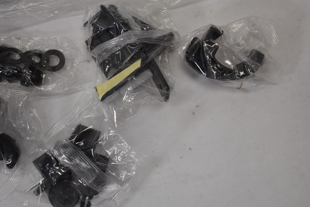 Black Rustic Extra Roller Set 2 Rollers w Hardware Classic Design Guide Kit