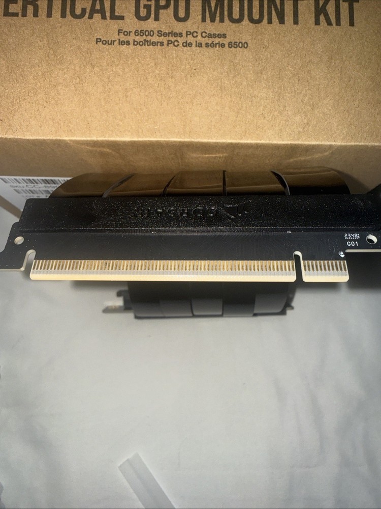 Corsair 6500d - 6500x vertical gpu mount