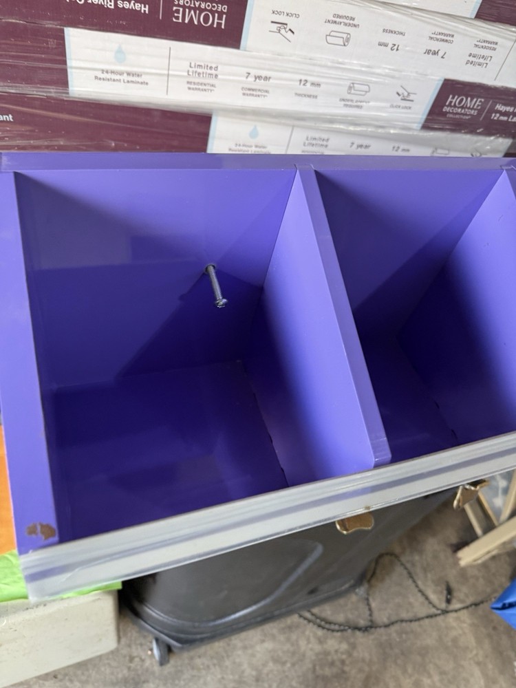 store display shelf container wall mounting clear front open Hanging Container