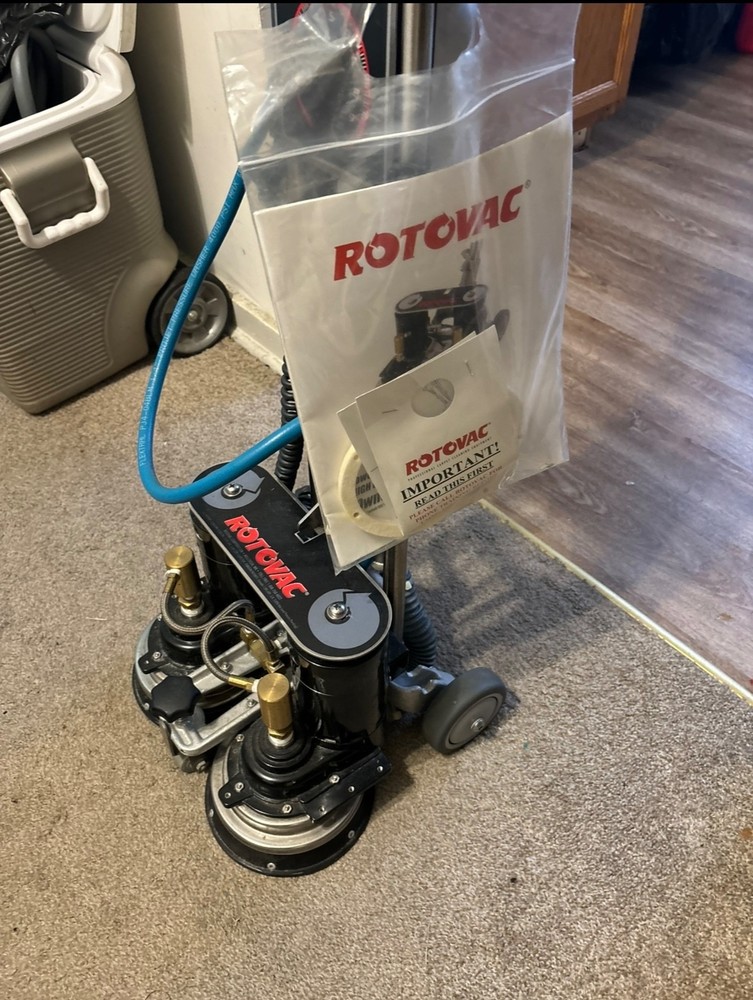 Rotovac DHX carpet cleaner