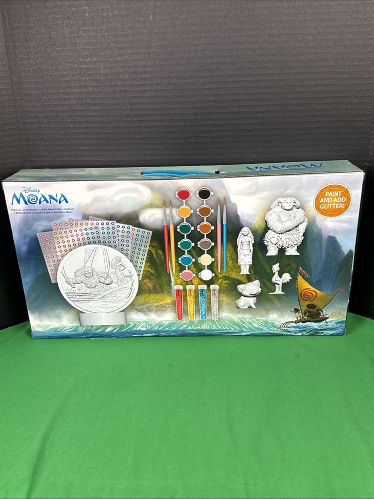Moana Paint and Style Jumbo Set