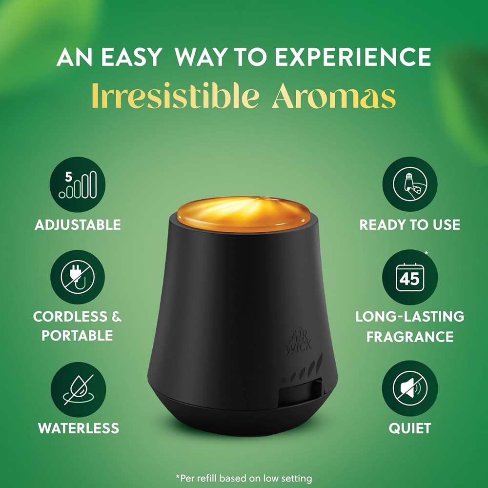 Air Wick Essential Mist Diffuser with Essential Oils Air Freshener 1 Count