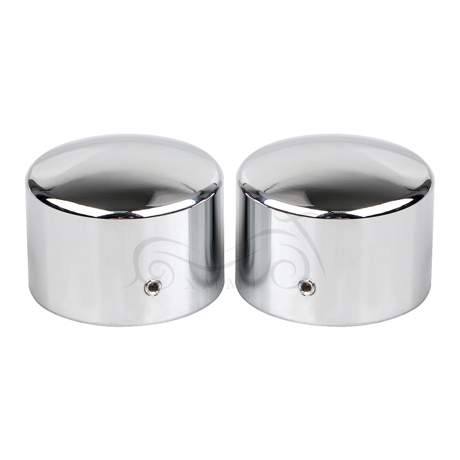 Chrome Front Axle Nut Cover Cap For Harley Touring Road King FLHRS FLHRC Dyna US