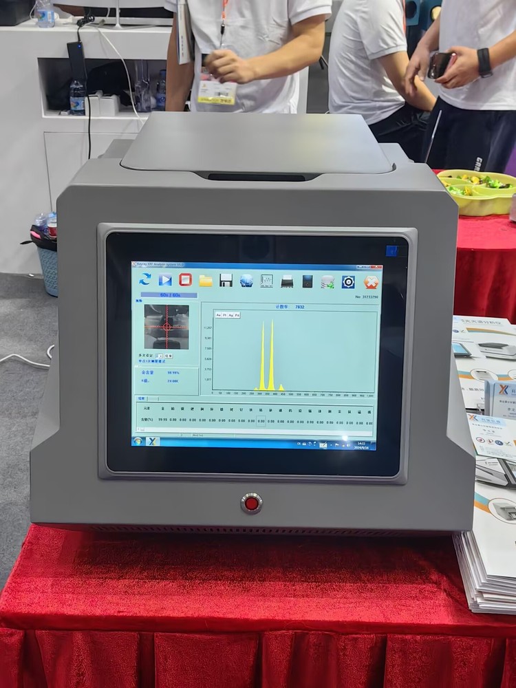 26 Elements XRF Spectrum Analyzer Gold Purity Precious Metal Meter Touch Screen