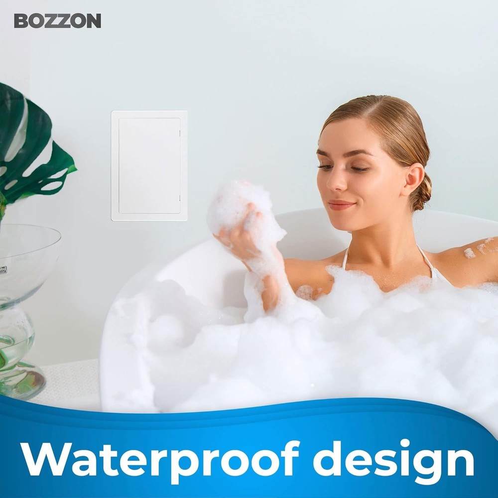 Versatile 12x16 White Access Panel – Easy Installation & Durable Plastic Design