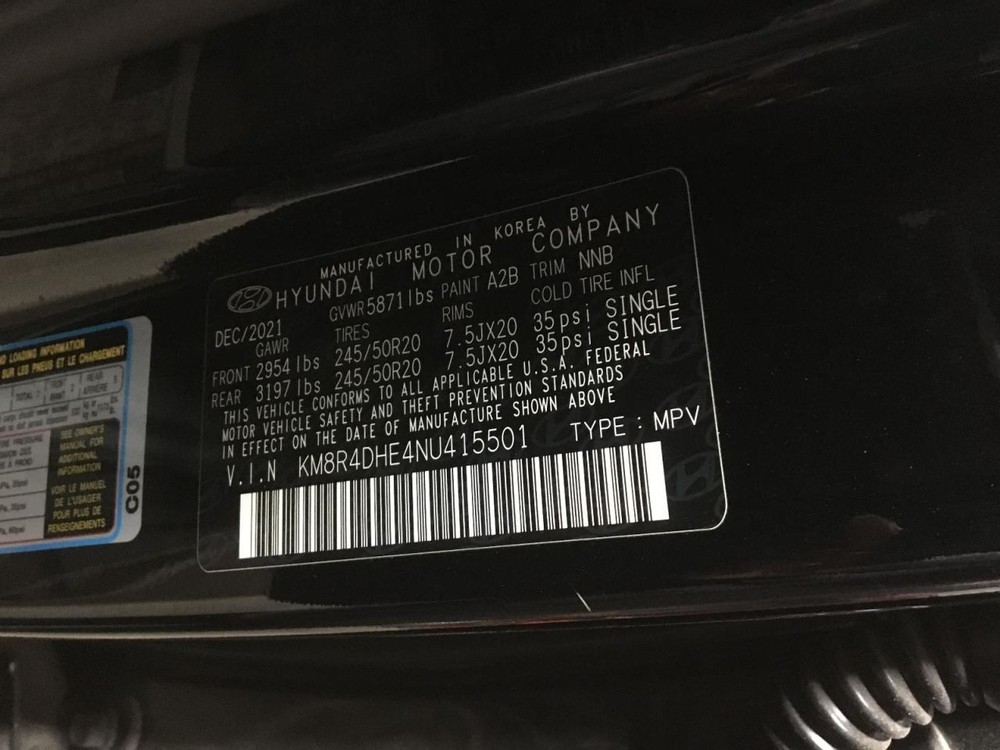 Complete Console Front Floor Fits 20-22 PALISADE 923008