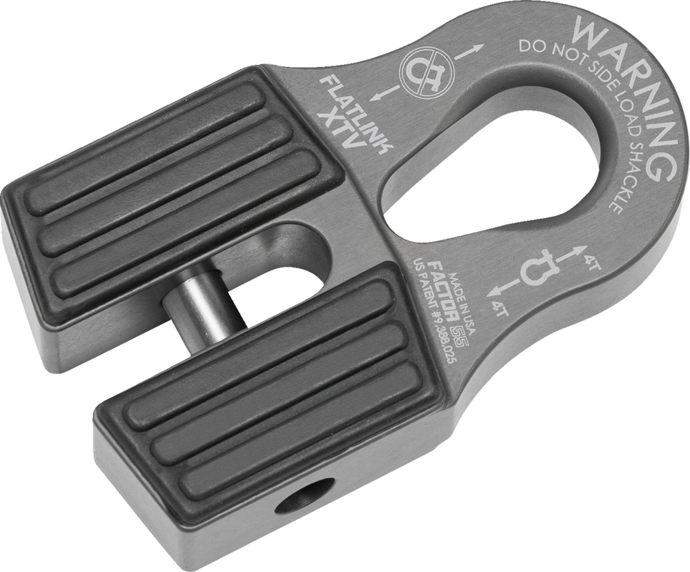 FACTOR 55 - 00070-06 FlatLink XTV Winch Shackle Mount Gray