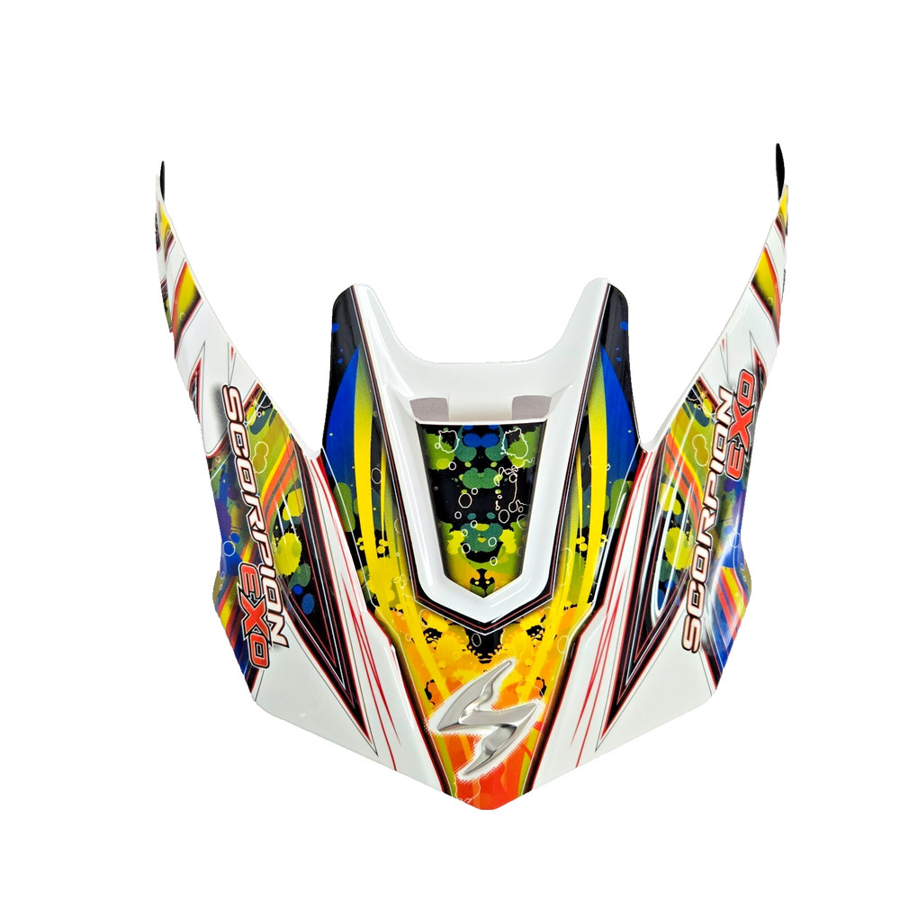 Scorpion EXO VX-34 Off-Road Helmet Replacement Visor Trix Multicolor