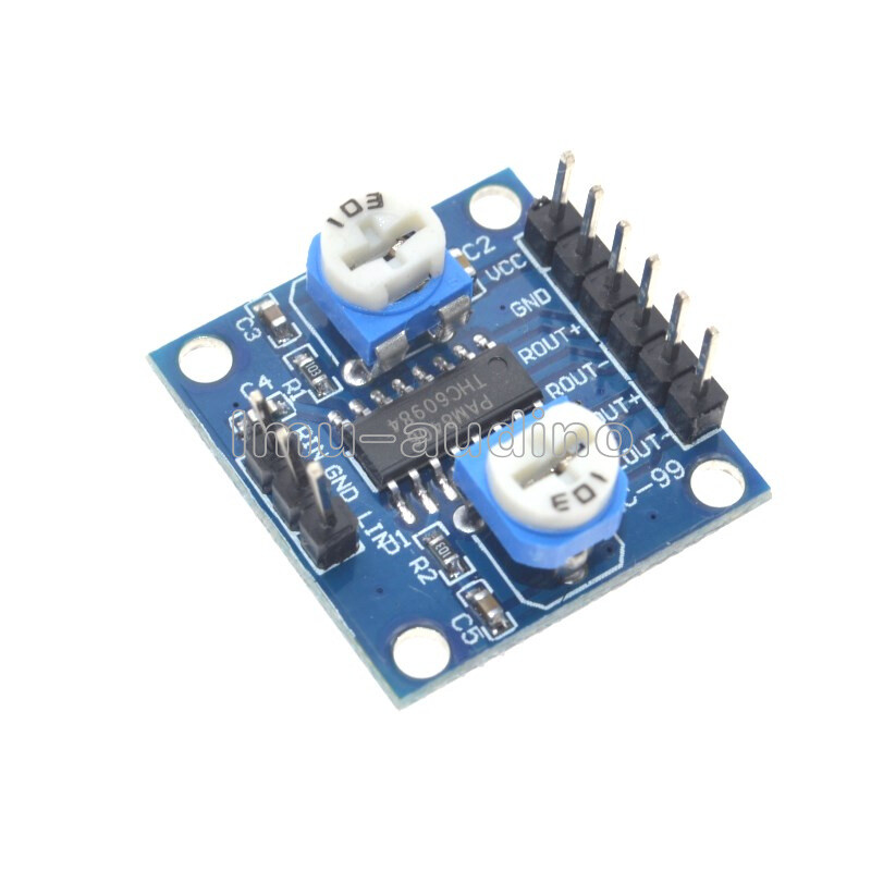 PAM8406 MCU8406 Digital Class D Power Amplifier Stereo Audio Development Board