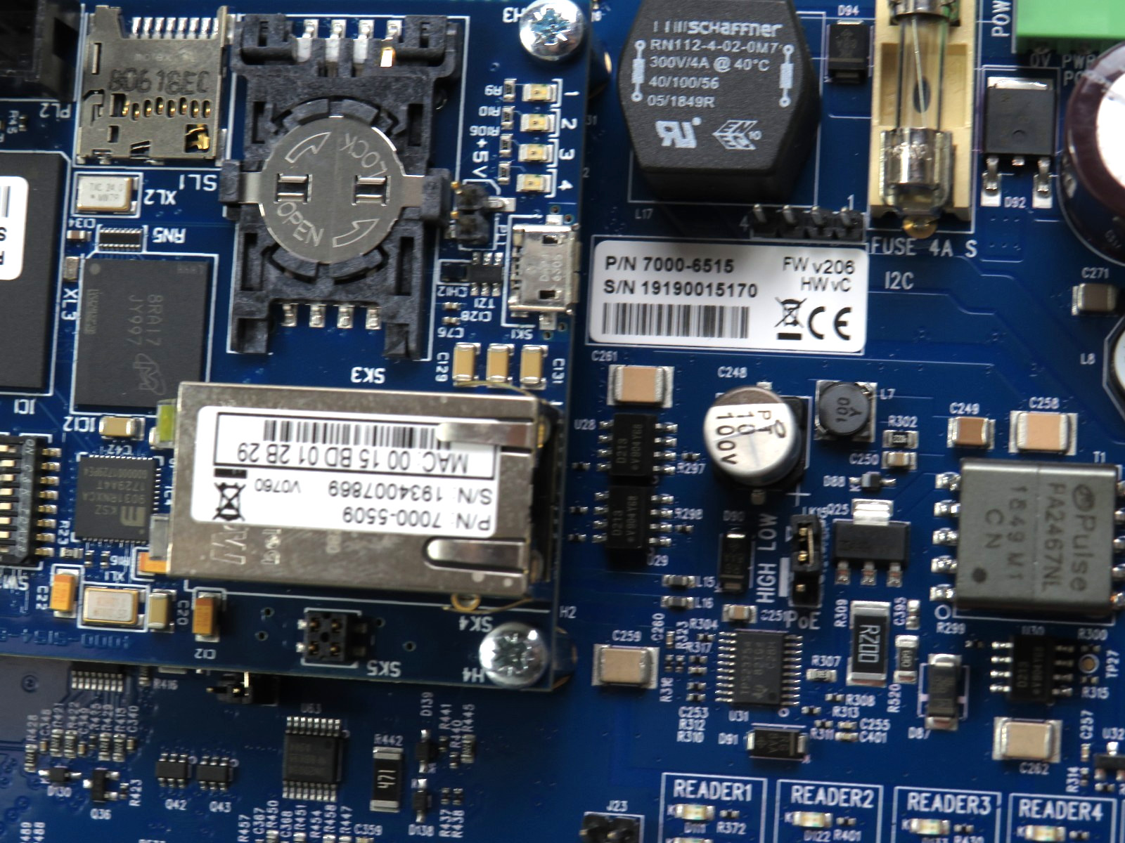 AMAG Symmetry M4000-DDC4 Database Door Controller [CTD]