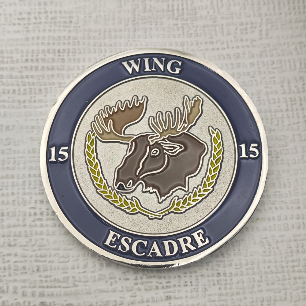 Canada 15 Wing Escadre Challenge Coin