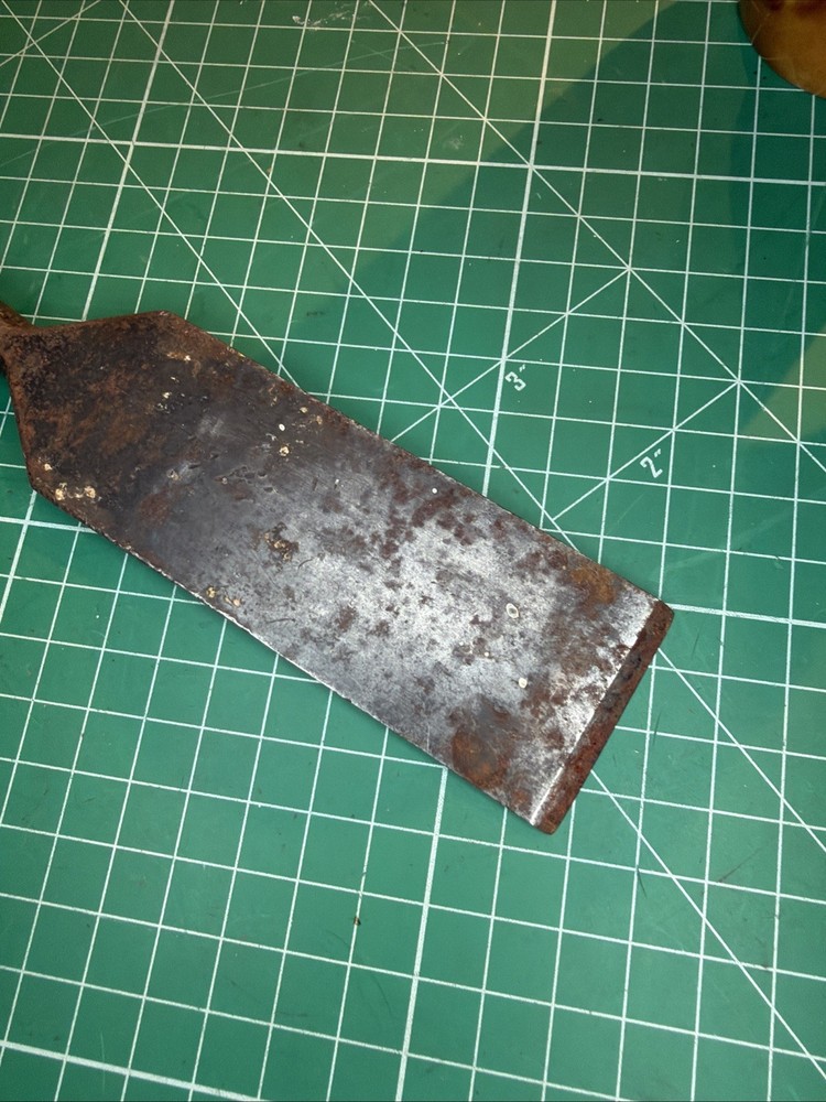 Vintage Timber Framing Wood Chisel Slick ~ 2" ~w/ Original Handle