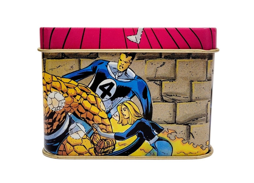 FANTASTIC FOUR TIN BOX 1994 MARVEL COMICS NABISCO EXCLUSIVE