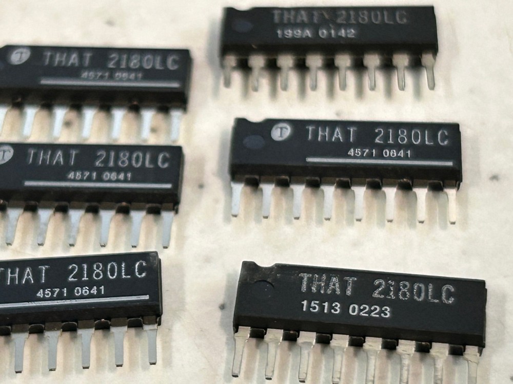 THAT2180LC, integrated circuit, voltage controlled amplifiers (VCAs)