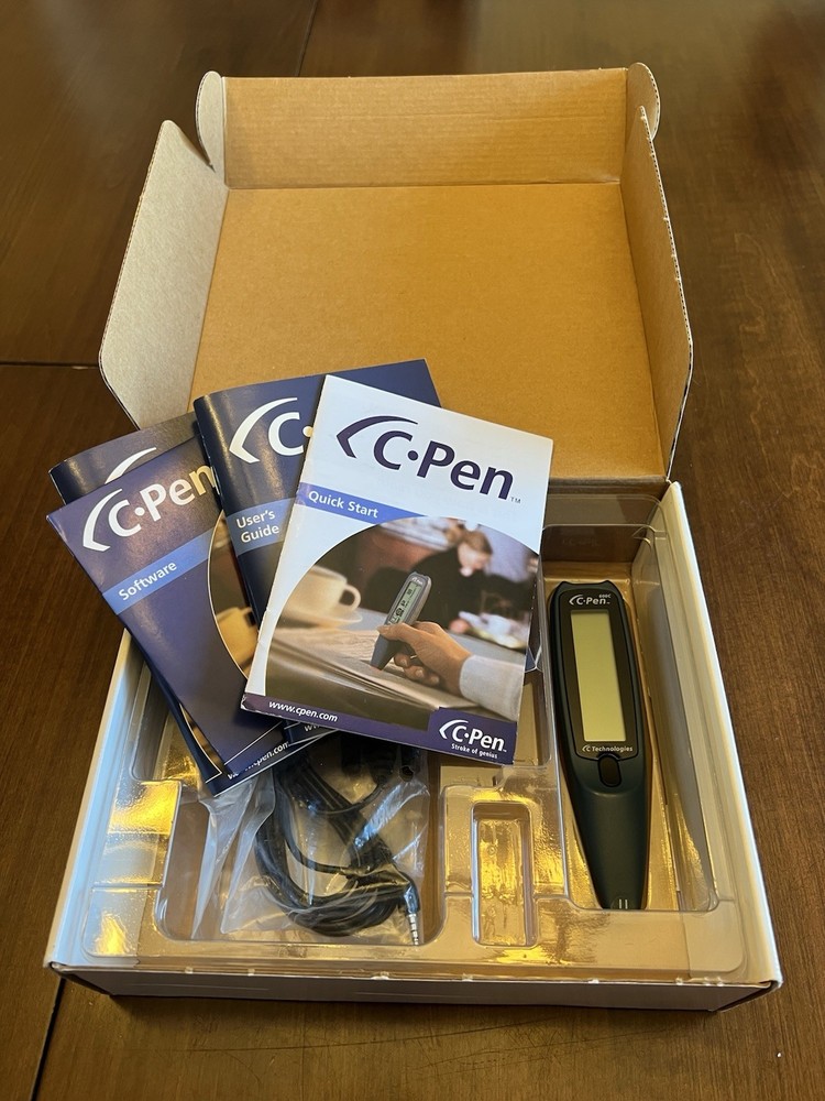 C-Pen 600C Reader Pen Text Untested!!