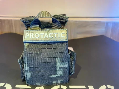 Mini Chaleco Táctico Protactic Pixel Negro Mexicano