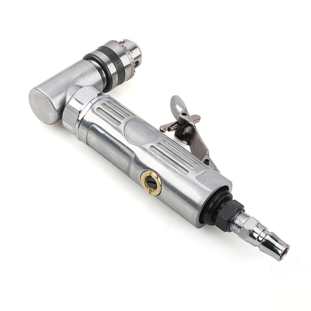 Pneumatic Drill, Pneumatic Angle Drill, Robust, Low Vibration, Compact 1/4 Inch