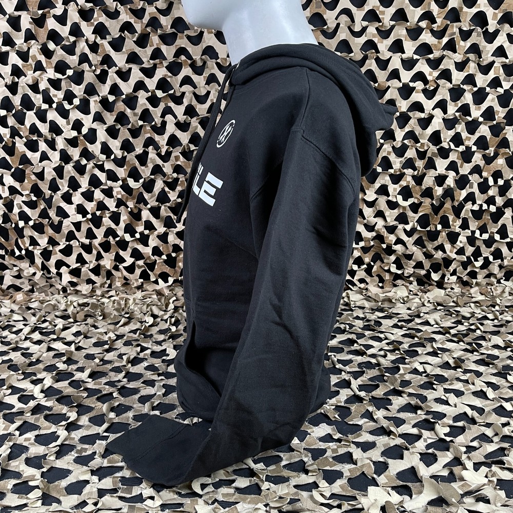 NEW HK Army Hostile Pullover Hooded Sweatshirt - Black - Small