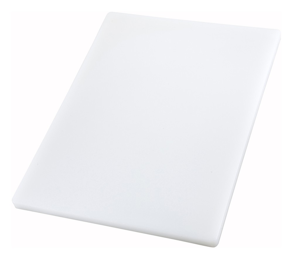 Cutting Board, 15" x 20" x 1", White (4 Each)