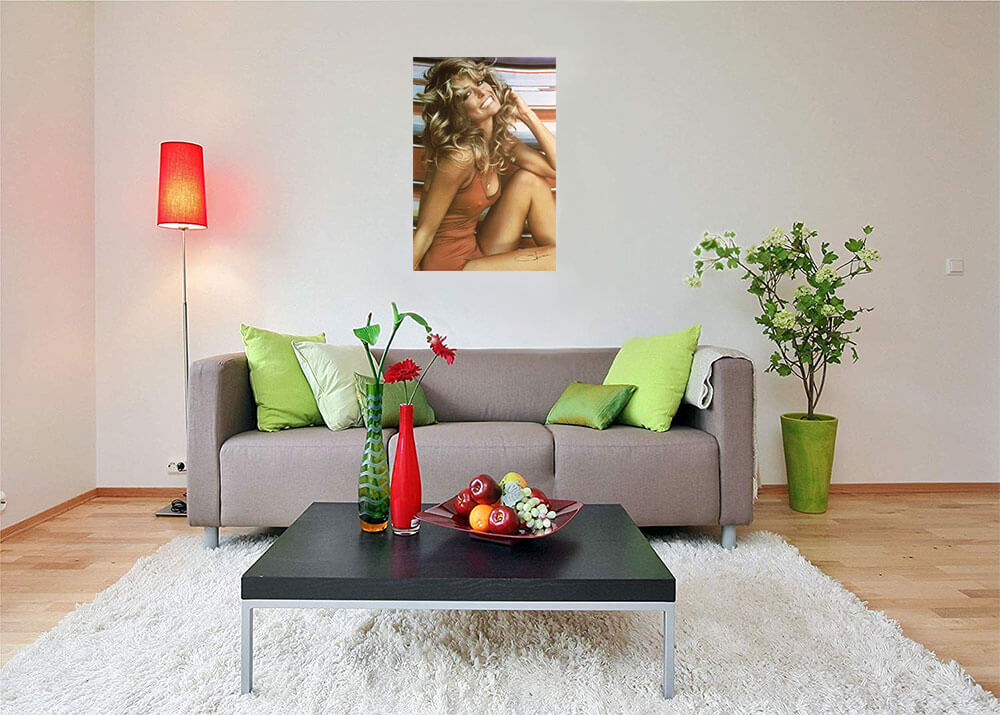 Farrah Fawcett - Red Swimsuit Poster - 24" x 36"