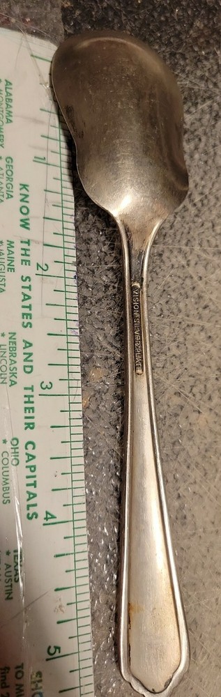 Vision Silver Plate Sugar Spoon Vintage
