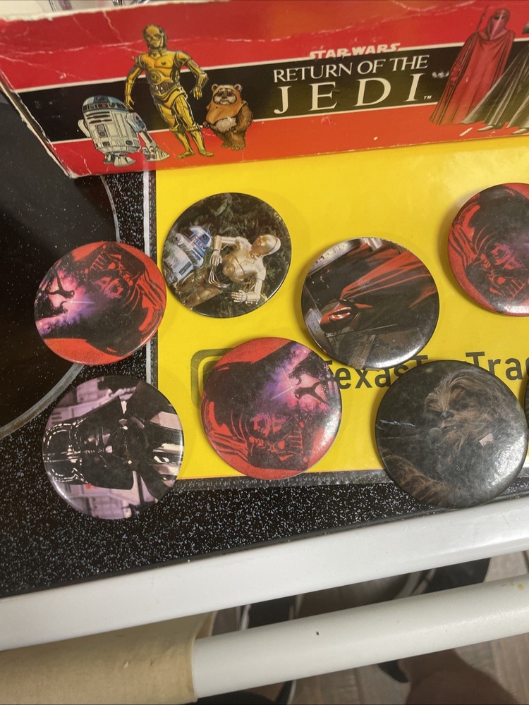 Return of the Jedi BUTTONS and BOX