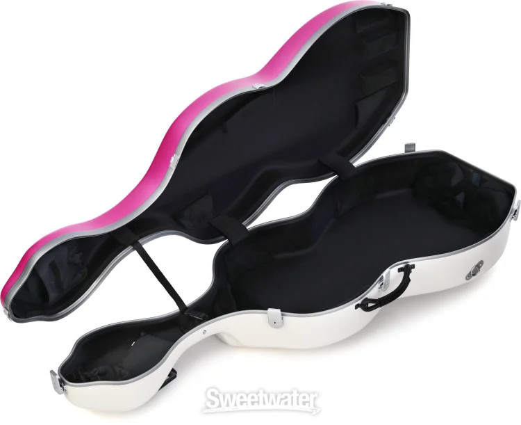 BAM BonBon Hightech Cello Case - Violet/White