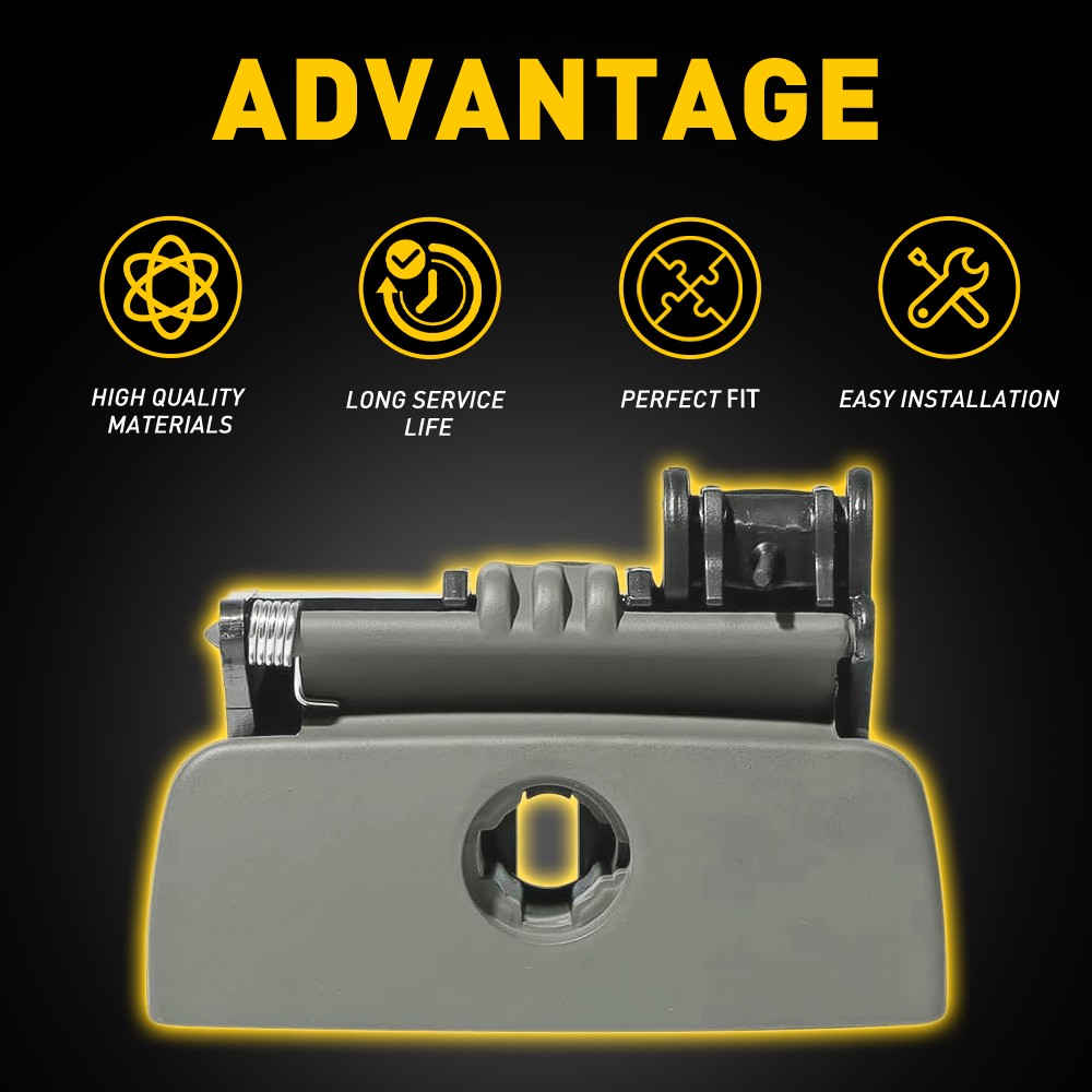 For 2005-2009 BUICK LACROSSE GLOVE BOX LOCK LATCH STORAGE COMPARTMENT LIGHT GRAY